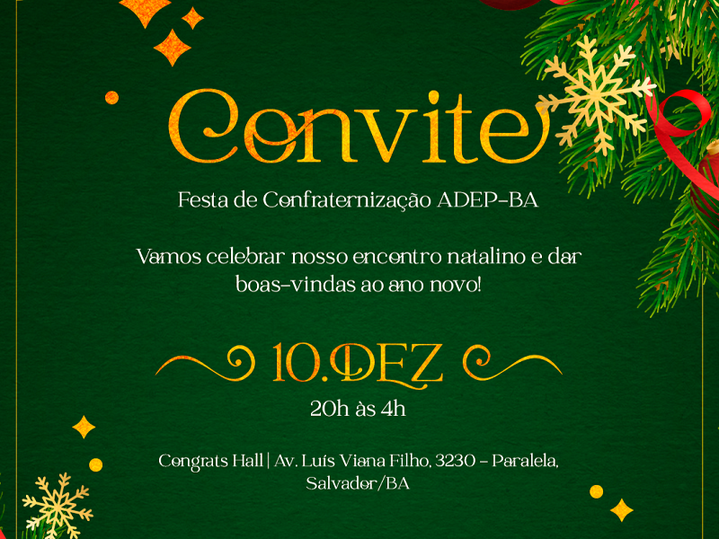Associação das Defensoras e Defensores da Bahia celebra Natal e dá boas vindas a nova diretoria